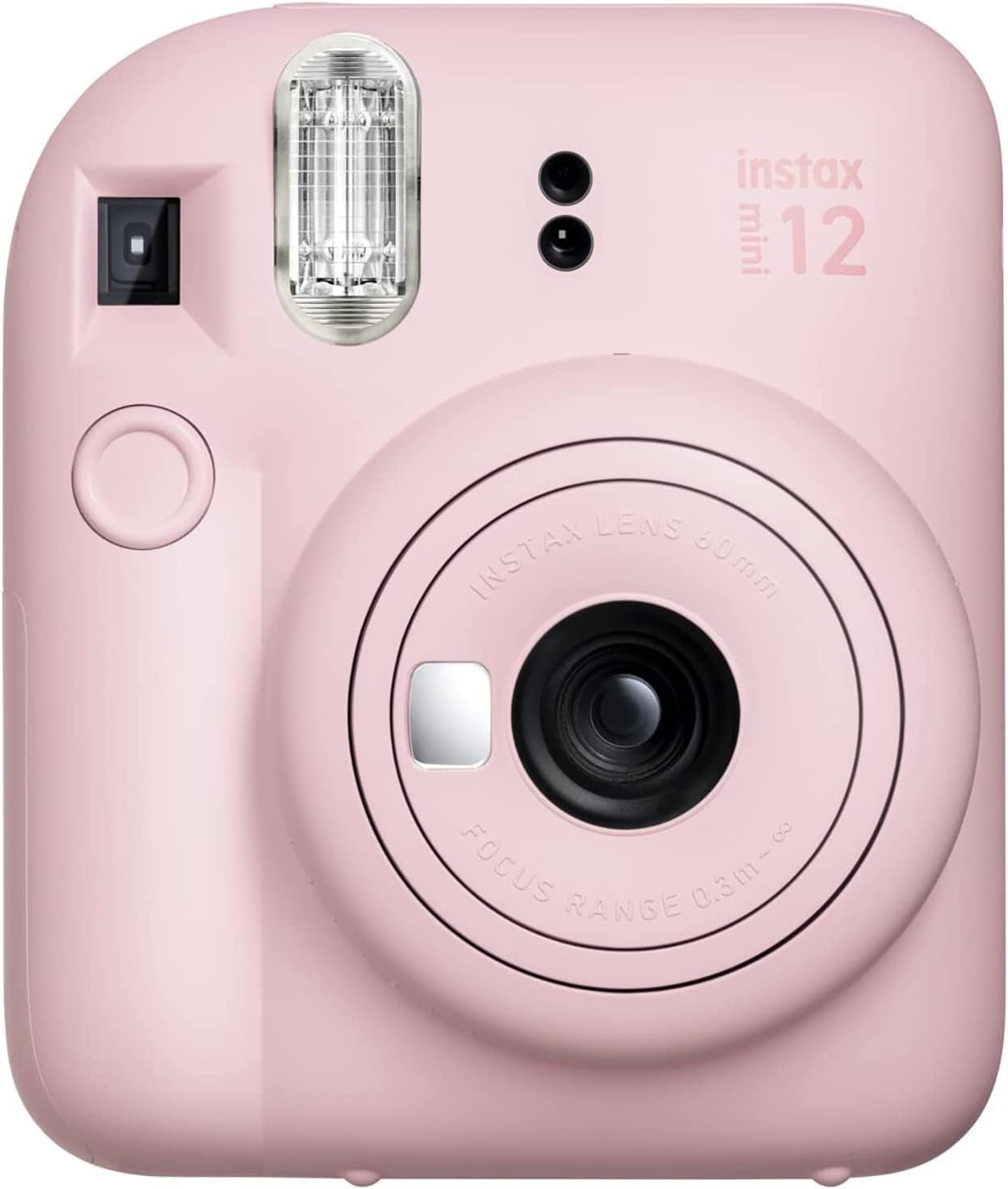 Fujifilm Instax Mini 12 Instant Camera with 40 Film Sheets, Shutter Accessories & Photo Album, Blossom Pink