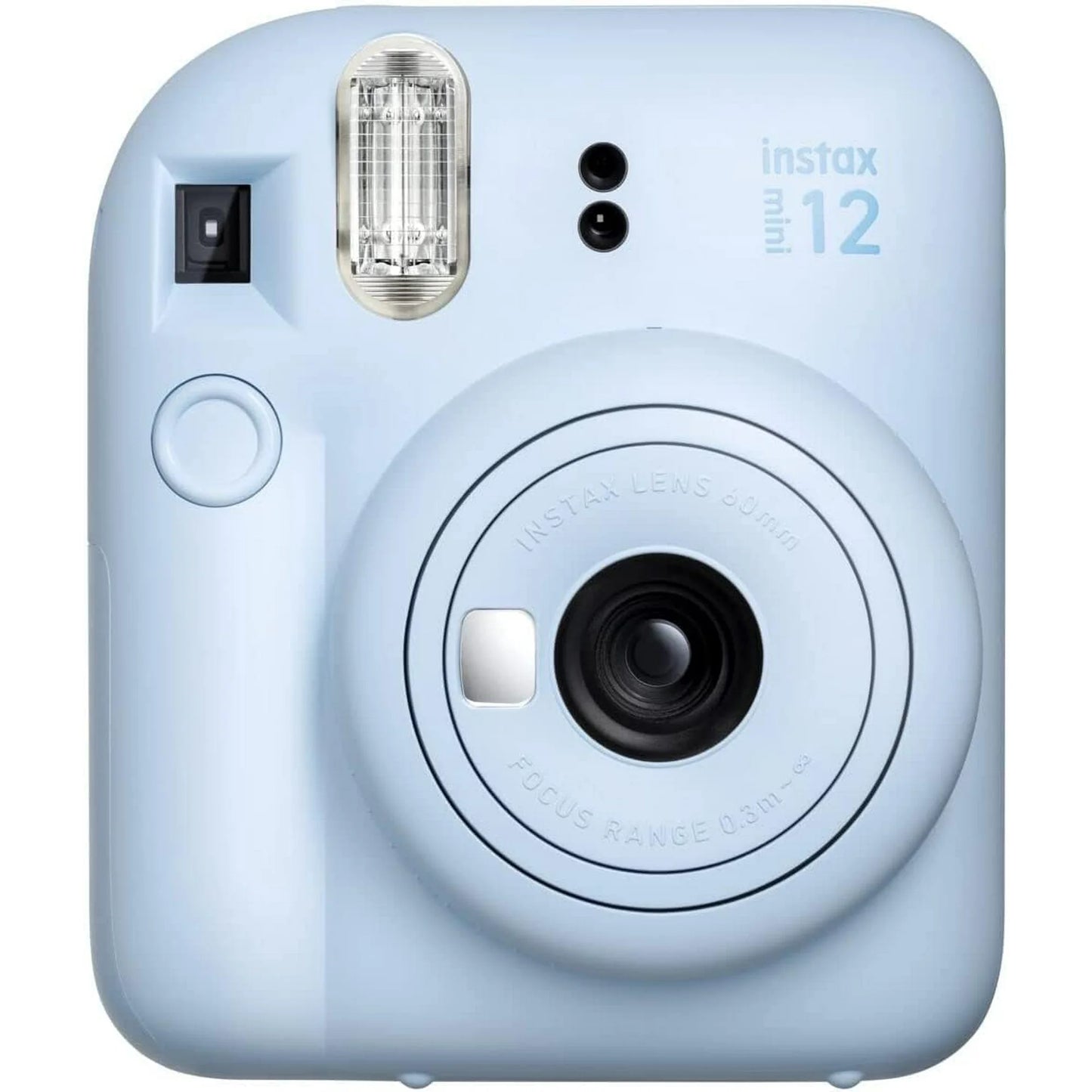 Fujifilm Instax Mini 12 Instant Camera with 40 Film Sheets, Shutter Accessories & Photo Album, Pastel Blue